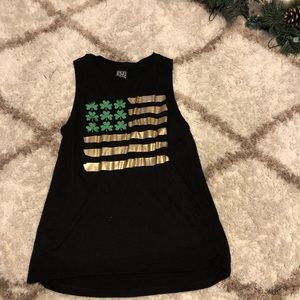 st. patrick’s day muscle tank top